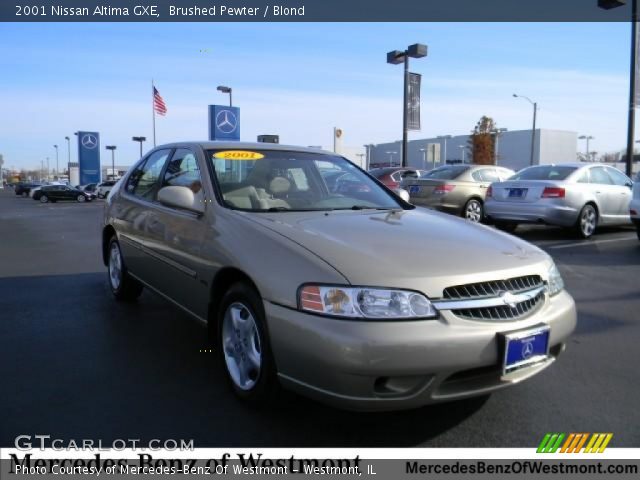 2001 Nissan Altima GXE in Brushed Pewter