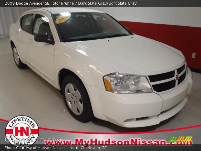 2008 Dodge Avenger SE in Stone White
