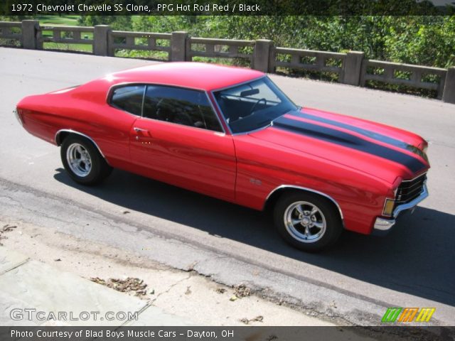 1972 Chevrolet Chevelle SS Clone in PPG Hot Rod Red