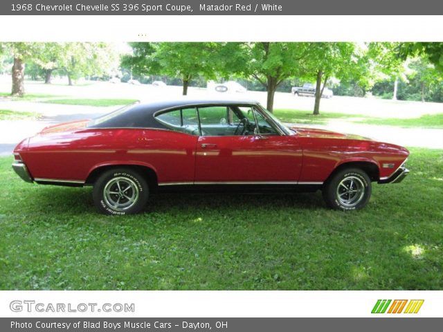 1968 Chevrolet Chevelle SS 396 Sport Coupe in Matador Red
