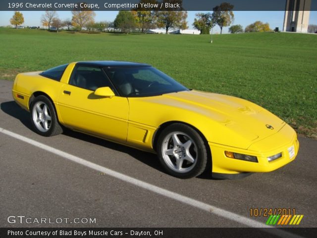 1996 Chevrolet Corvette Coupe in Competition Yellow