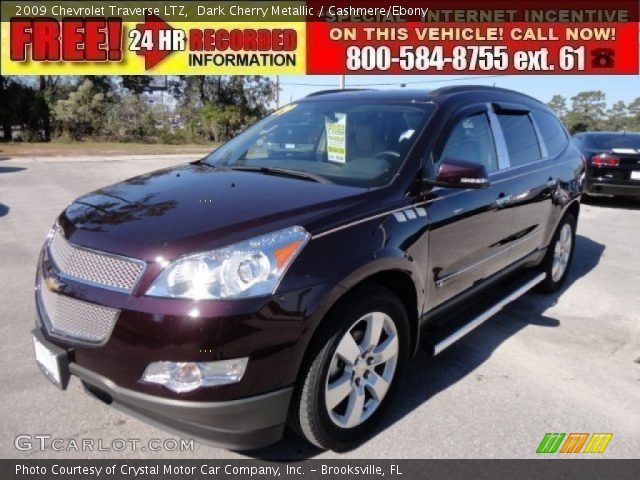 2009 Chevrolet Traverse LTZ in Dark Cherry Metallic