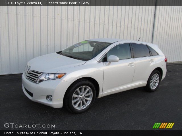 2010 Toyota Venza I4 in Blizzard White Pearl