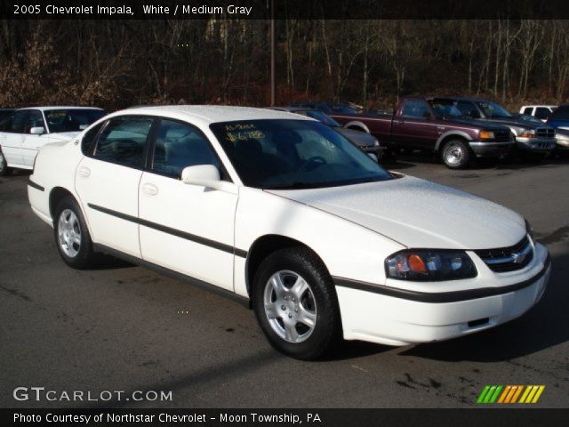 2005 Chevrolet Impala  in White