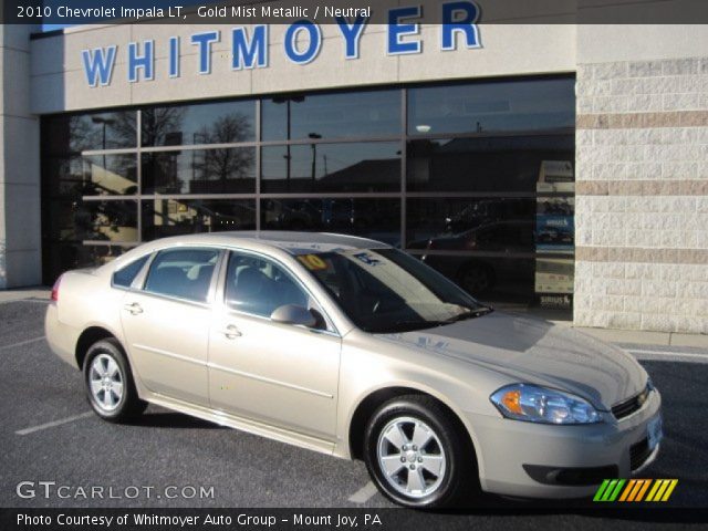 2010 Chevrolet Impala LT in Gold Mist Metallic