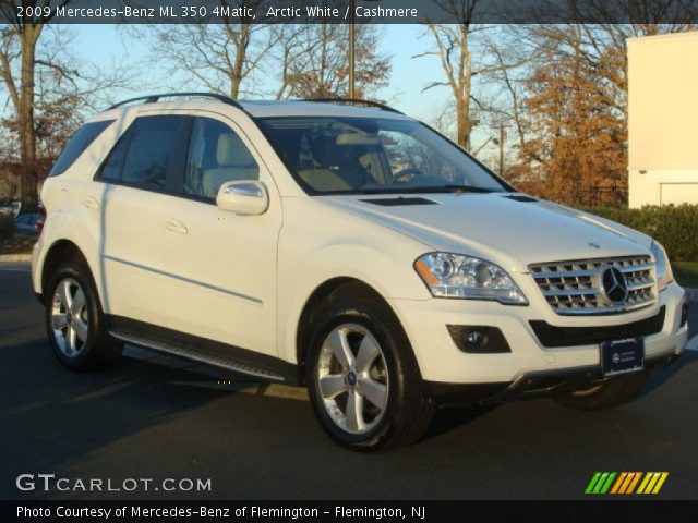 2009 Mercedes-Benz ML 350 4Matic in Arctic White