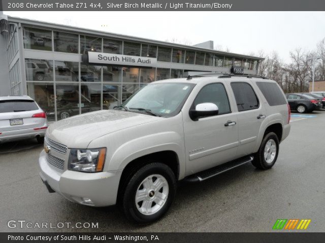 2008 Chevrolet Tahoe Z71 4x4 in Silver Birch Metallic