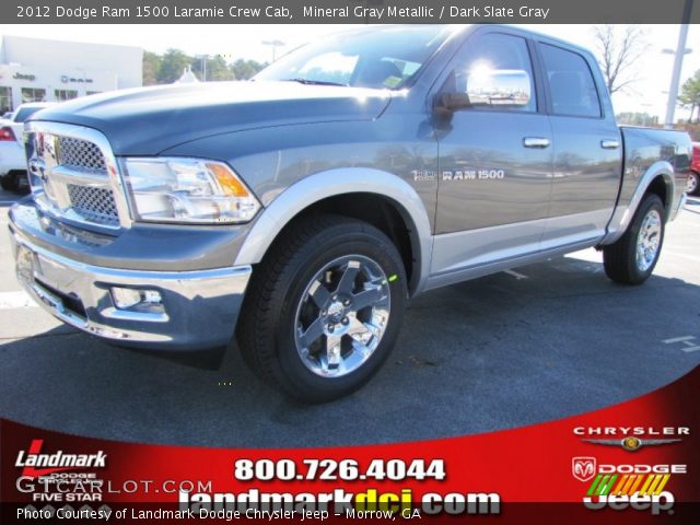 2012 Dodge Ram 1500 Laramie Crew Cab in Mineral Gray Metallic