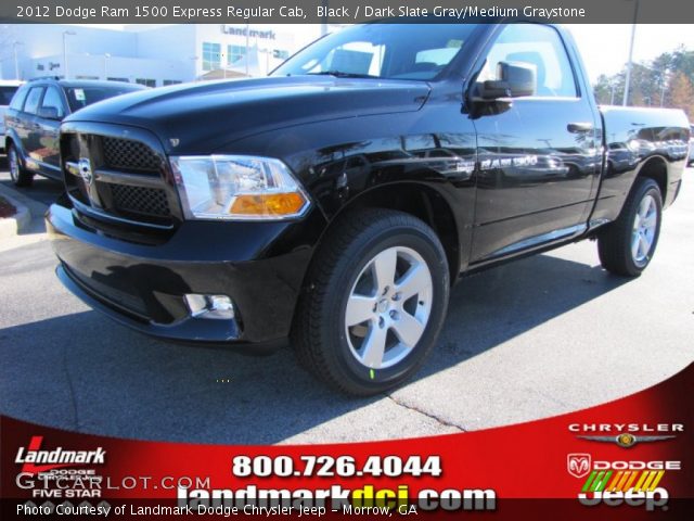 2012 Dodge Ram 1500 Express Regular Cab in Black