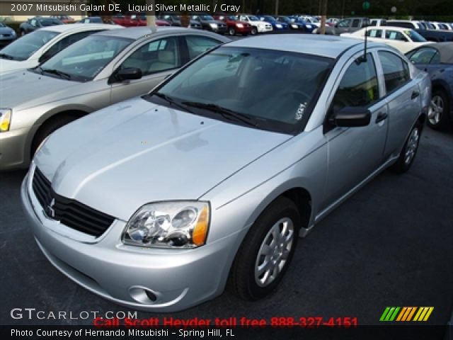 2007 Mitsubishi Galant DE in Liquid Silver Metallic