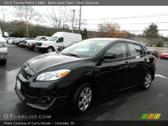 2010 Toyota Matrix S AWD in Black Sand Pearl