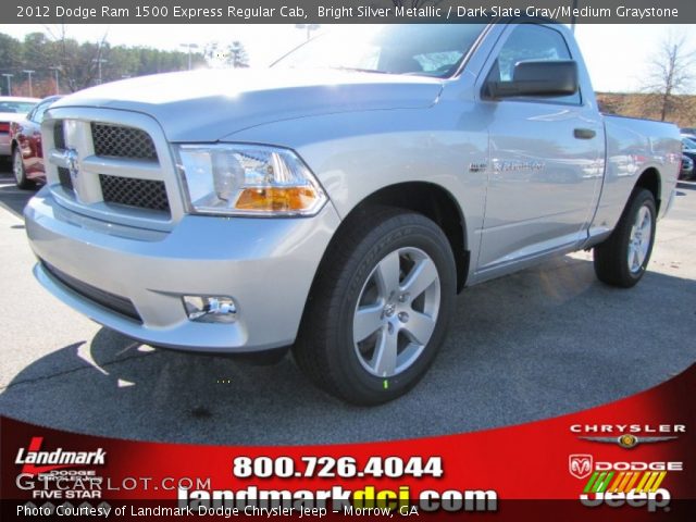 2012 Dodge Ram 1500 Express Regular Cab in Bright Silver Metallic