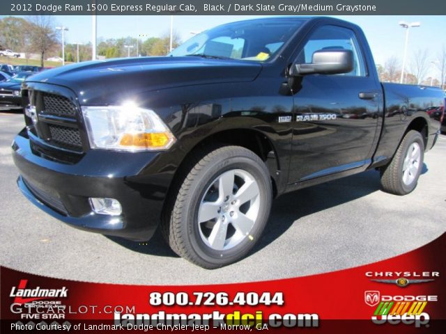 2012 Dodge Ram 1500 Express Regular Cab in Black
