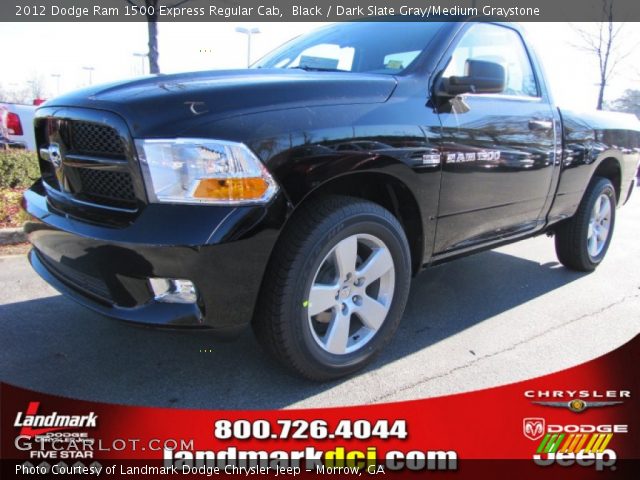 2012 Dodge Ram 1500 Express Regular Cab in Black