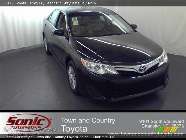 2012 Toyota Camry LE in Magnetic Gray Metallic