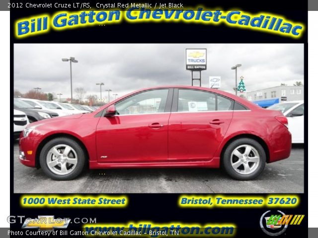 2012 Chevrolet Cruze LT/RS in Crystal Red Metallic