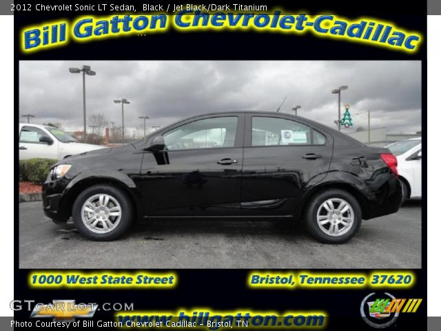 2012 Chevrolet Sonic LT Sedan in Black