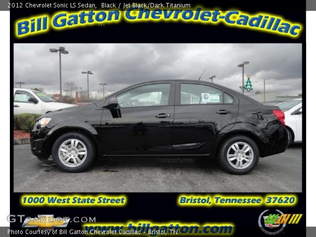 2012 Chevrolet Sonic LS Sedan in Black
