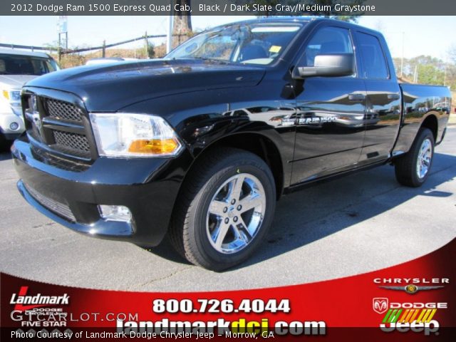 2012 Dodge Ram 1500 Express Quad Cab in Black