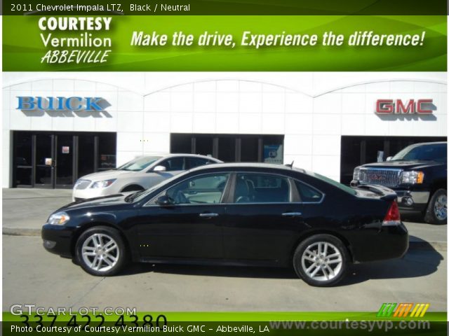 2011 Chevrolet Impala LTZ in Black