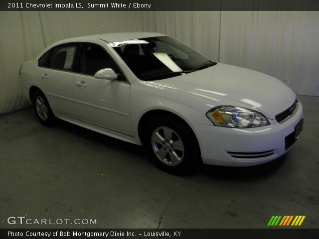2011 Chevrolet Impala LS in Summit White
