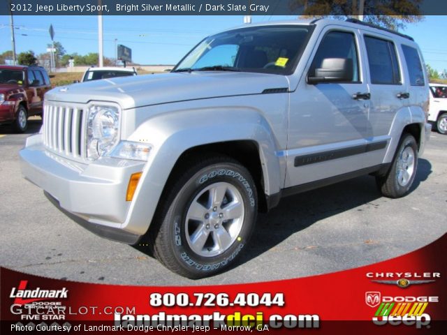2012 Jeep Liberty Sport in Bright Silver Metallic
