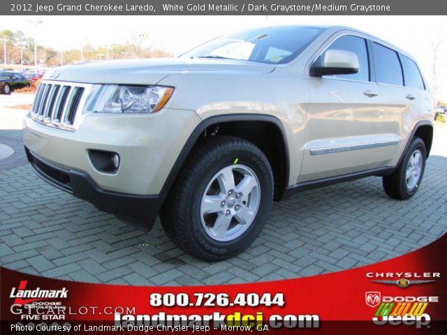 2012 Jeep Grand Cherokee Laredo in White Gold Metallic