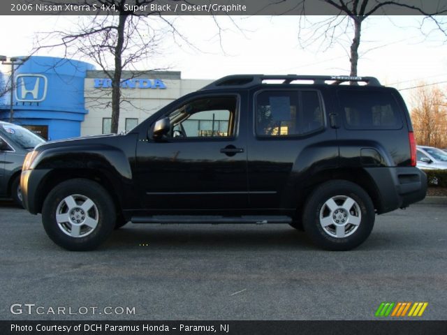 2006 Nissan Xterra S 4x4 in Super Black
