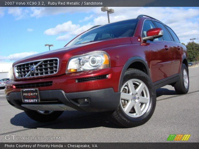 2007 Volvo XC90 3.2 in Ruby Red Metallic