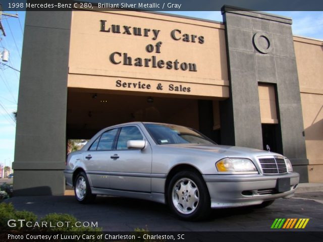 1998 Mercedes-Benz C 280 in Brilliant Silver Metallic