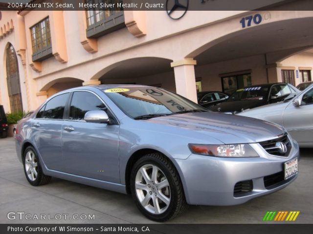 2004 Acura TSX Sedan in Meteor Silver Metallic