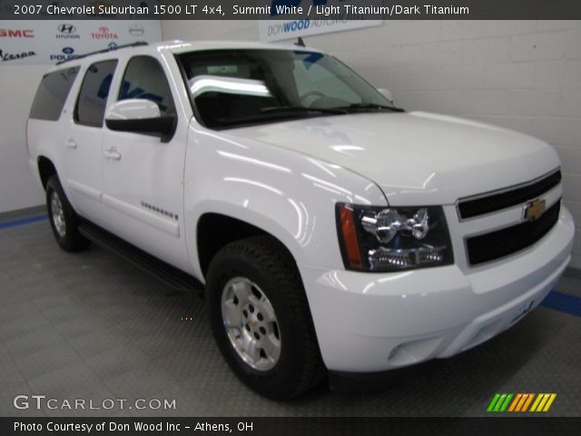 2007 Chevrolet Suburban 1500 LT 4x4 in Summit White