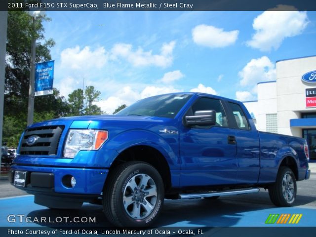 2011 Ford F150 STX SuperCab in Blue Flame Metallic