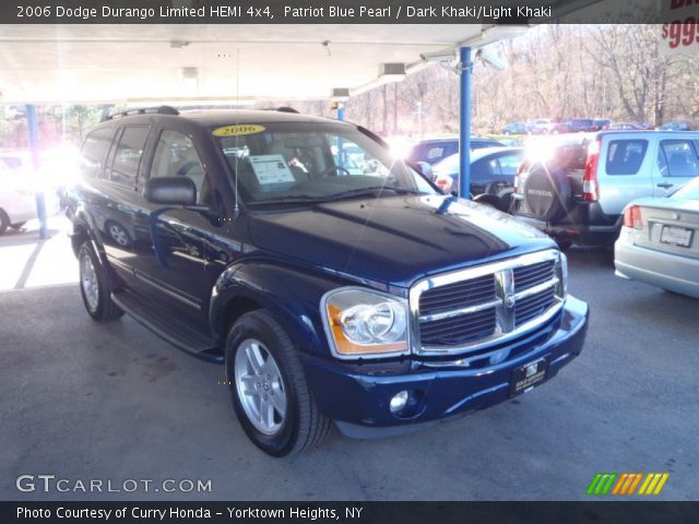 2006 Dodge Durango Limited HEMI 4x4 in Patriot Blue Pearl