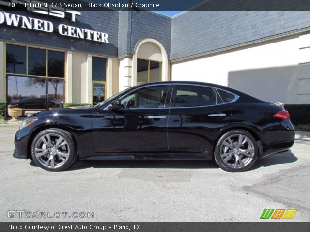 2011 Infiniti M 37 S Sedan in Black Obsidian