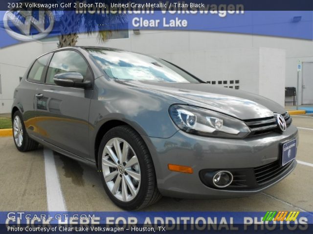 2012 Volkswagen Golf 2 Door TDI in United Gray Metallic