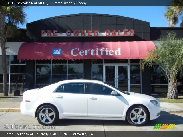 2011 Chevrolet Malibu LT in Summit White