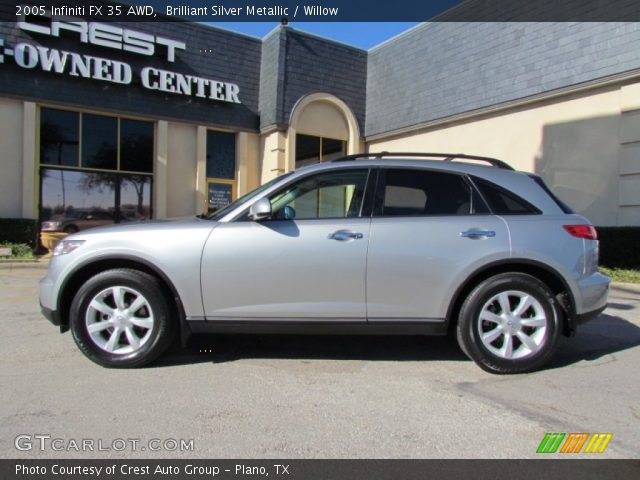2005 Infiniti FX 35 AWD in Brilliant Silver Metallic