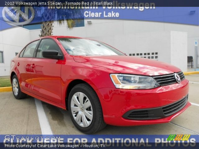 2012 Volkswagen Jetta S Sedan in Tornado Red