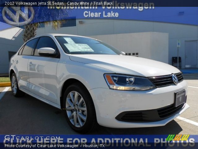 2012 Volkswagen Jetta SE Sedan in Candy White