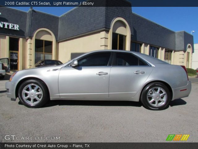 2008 Cadillac CTS Sedan in Light Platinum