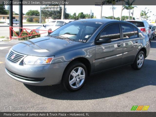 2007 Saturn ION 2 Sedan in Storm Gray