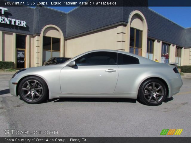 2007 Infiniti G 35 Coupe in Liquid Platinum Metallic