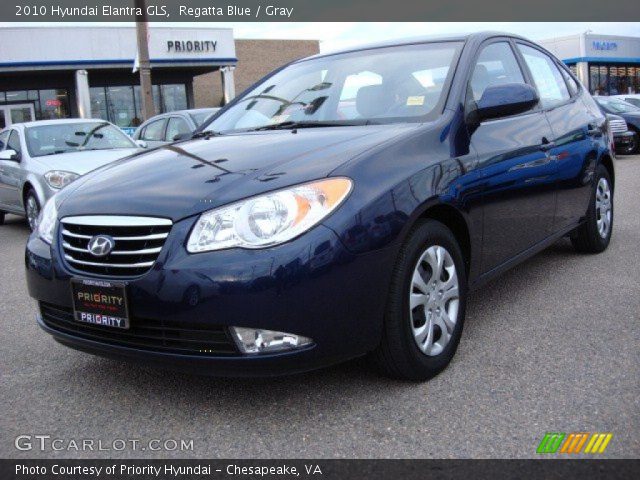 2010 Hyundai Elantra GLS in Regatta Blue
