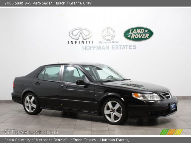 2005 Saab 9-5 Aero Sedan in Black