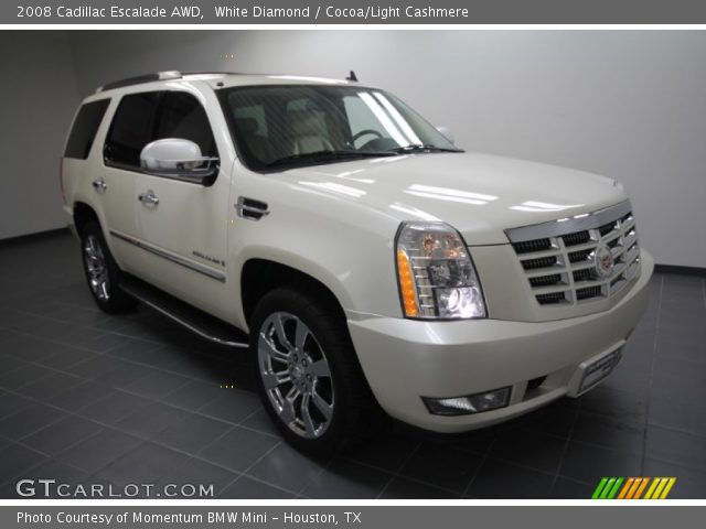 2008 Cadillac Escalade AWD in White Diamond