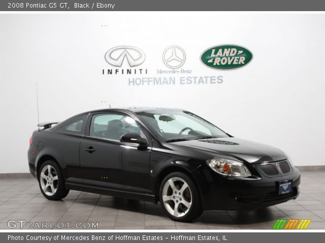 Black 2008 Pontiac G5 Gt Ebony Interior Gtcarlot Com
