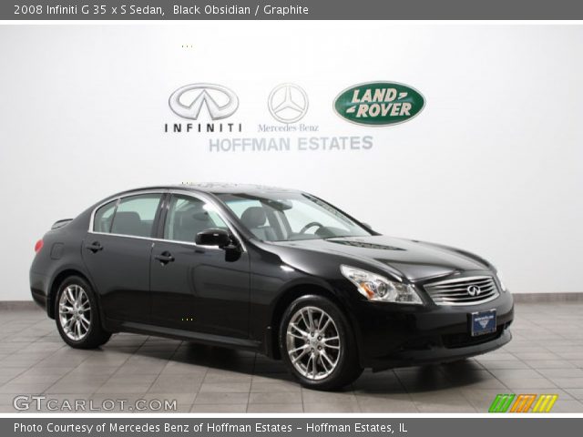 2008 Infiniti G 35 x S Sedan in Black Obsidian