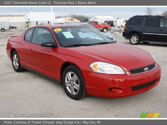 2007 Chevrolet Monte Carlo LS in Precision Red