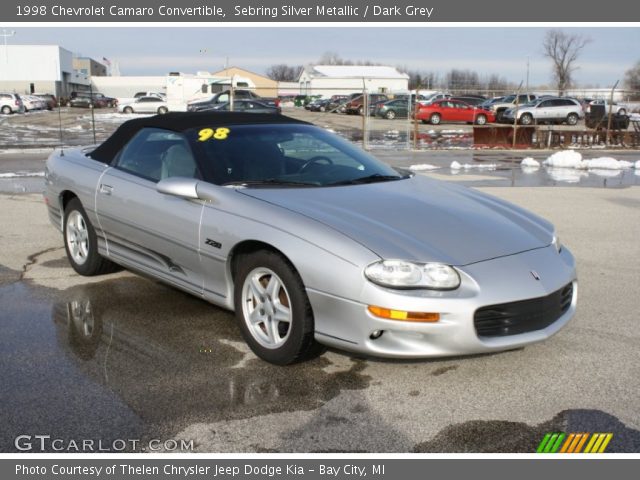 1998 Chevrolet Camaro Convertible in Sebring Silver Metallic